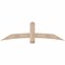 Ekena Millwork Bellingham Smooth Timber Gable Bracket, Douglas Fir, 72"W x 21"H x 1 1/2"D x 5 1/2"F, 7/12 Pitch GBW072X21X0206BEL00SDF - alternate 1